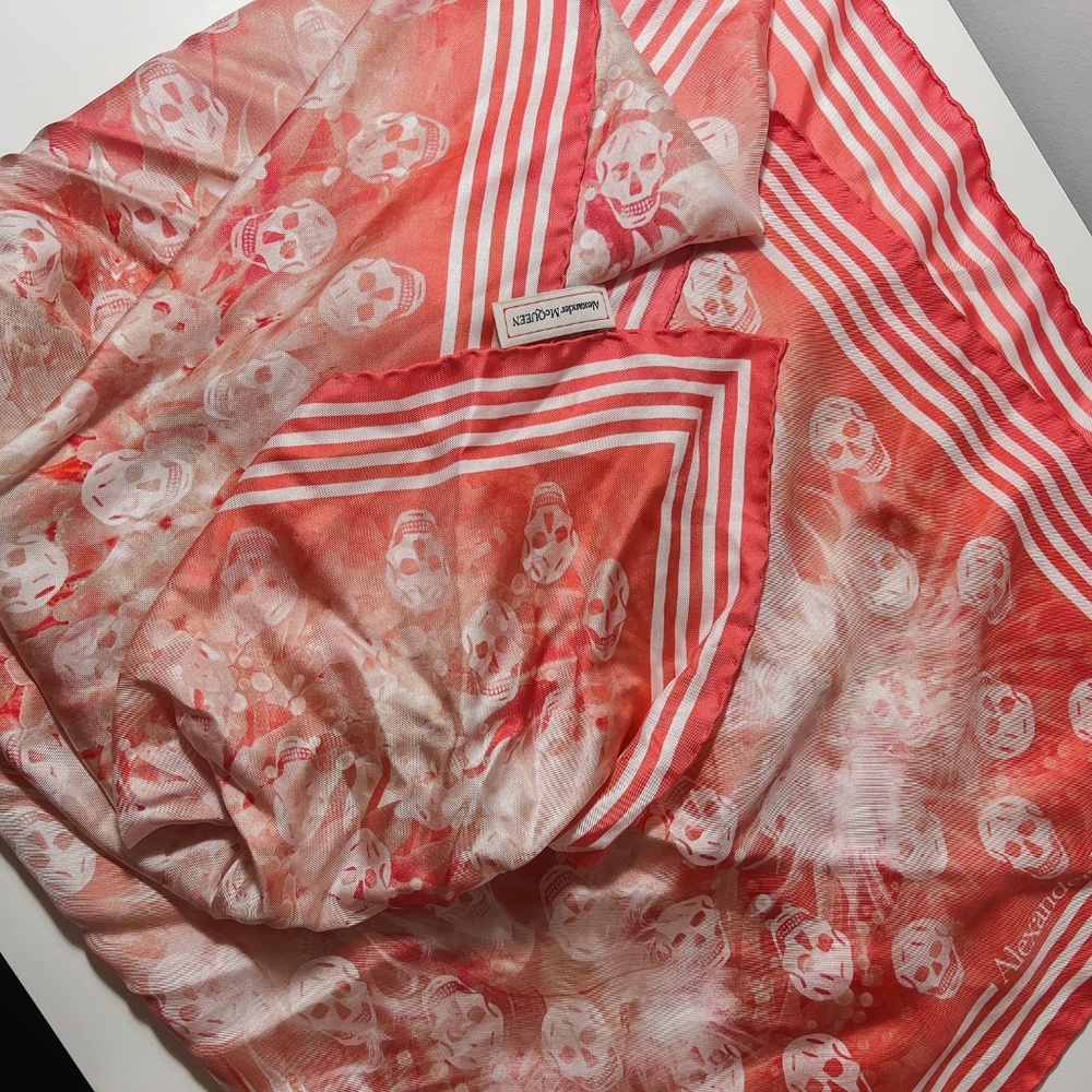 Alexander McQeen Silk Scarf - Picture 4 of 6